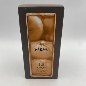 NIB Wen Chaz Dean Fall Ginger Pumpkin Cleansing Conditioner 16oz + Pump New